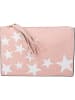 styleBREAKER Clutch Handtasche in Rosa