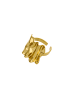 usha WHITE LABEL Women Adjustable Ring in Gold