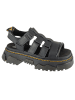 Dr. Martens Dr. Mattison 3 Strap Sandals in Schwarz