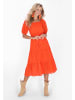 IZIA Women Dress in orange