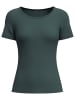 Calida T-Shirt in deep emerald green
