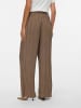 Vero Moda Plisseehose in Walnut