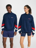 Hummel Hummel Reißverschluss Sweatshirt Hmloversized Lebensstil Erwachsene in DRESS BLUES