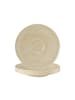 Seltmann Weiden 6er Set Untertassen Beat Color Glaze in ø 16,7 cm in Sandbeige