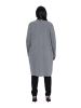 Ulla Popken Jacke in mittel grau melange