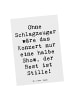 Mr. & Mrs. Panda Postkarte Schlagzeug Konzert mit Spruch in Weiß