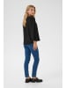 Kaffe Langarm-Bluse KAellen Regular fit in Black Deep CC