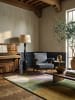 KADIMA DESIGN Teppich Wolle Handgetuftet HALLEIN Abstrakt Wohnzimmer Modern in Grün