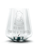 Mr. & Mrs. Panda Glas Windlicht Bär Kaffee mit Spruch in Transparent