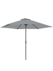 Outsunny Sonnenschirm,295cm x 295cm x240cm,Grau