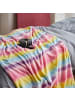 Lumaland Kuscheldecke für Kinder 100x150cm mehrfarbig Bunt