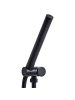 Beliani Wannenarmaturen MARFAU in Schwarz - (W) 2 x (H) 19 x (L) 2 cm