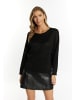 faina Damen Pullover in Schwarz