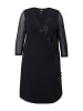 Ulla Popken Midikleid in schwarz