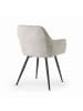 B&D Home 2er-Set: Esszimmerstuhl DIETER in Grau - (B)56 x (H)84 x (T)61 cm