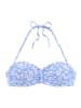Vivance by Lascana Bügel-Bandeau-Bikini-Top in himmelblau-weiß