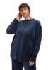 Ulla Popken Sweatshirt in steinblau