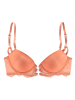 LASCANA Push-up-BH in kupferfarben