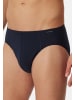 Schiesser Slip / Unterhose Cotton Essential in Dunkelblau