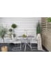 ebuy24 Cafétisch Parma Grau 90 x 90 cm