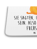 Mr. & Mrs. Panda Gläseruntersetzer Einhorn Wunsch mit Spruch in Weiß