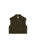 Marc O'Polo Woven Indoor Vests in Mossy Earth