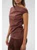 Soaked in Luxury Jerseytop SLEirlys Slim fit in Brown Stone