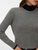 Vero Moda Strickpullover in Medium Grey Melange