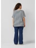 QS T-Shirt  in  58G0_tiefblau
