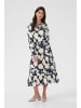 Cream Kleid CRLucca Feminine in Navy Flower Print