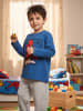 Spiderman Marvel Spiderman Schlafanzug Pyjama Set Langarm Oberteil mit Hose in blau/grau