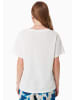 Organication T-Shirt "WOR19207" in Cremeweiß