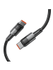 TechProtect UltraBoost USB-C Kabel 100W PD 3 m Grau