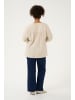 KAFFE curve Langarm-Bluse KCmille Loose fit in Feather Gray