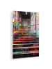 OnlyWow Acrylglasbild Bunte Treppe