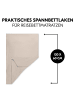 Hauck Spannbettlaken für Reisebetten & Matratzen in beige