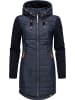 ragwear Steppmantel Lucinda Long in Navy