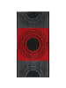 REDBEST Frottier, Jacquard Handtuch Kreise in rot