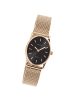 Oozoo Analog-Armbanduhr Oozoo Vintage Series rosegold extra groß (ca. 28x23mm)