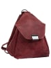 Bruno Banani Rucksack echt Leder in rot