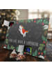 Mr. & Mrs. Panda Adventskalender Einhorn Super mit Spruch in Kreidetafel