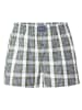 Tom Tailor Web-Boxershorts 4er Pack in Blau/Grün/Weiß