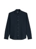 Marc O'Polo Dobby-Hemd shaped in Dark Navy