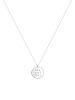 Elli Halskette 925 Sterling Silber Plättchen in Silber