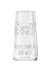 Mr. & Mrs. Panda Champagnerglas Koala Familie zwei mit Spruch in Transparent
