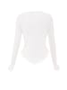 VIRITA Women Strickpullover in Wollweiss