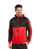 erima Herren Six Wings Trainingsjacke mit Kapuze in rot/schwarz