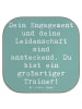 Mr. & Mrs. Panda Untersetzer Glas Spruch Großartiger Trainer mit... in Meeresbrise