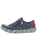 rieker Sportlicher Slipper in blau