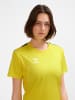 Hummel T-Shirt Hmlauthentic Damen in BLAZING YELLOW